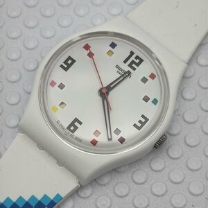 Swatch Watch - SO28W700 - MERRY GO ROUND SQUARES